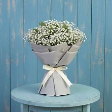 Букет цветов из:  Гипсофила в Пудоже