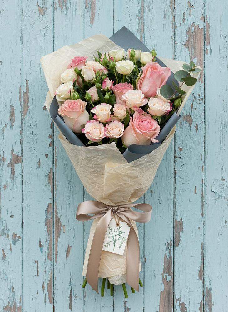 Букет цветов из: Розы в Пудоже