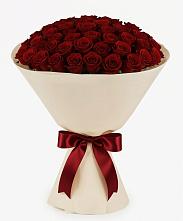 Букет 101 Бордовая роза Блэк Бакарра #REPLACE_PRED# Пудоже