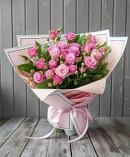 Букет Розовый кустик в Пудоже