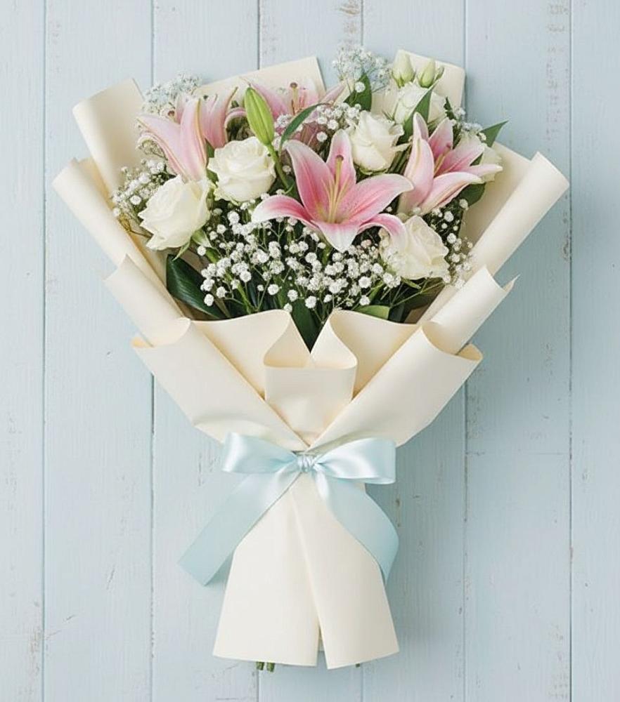 Букет цветов из: Лилии в Пудоже