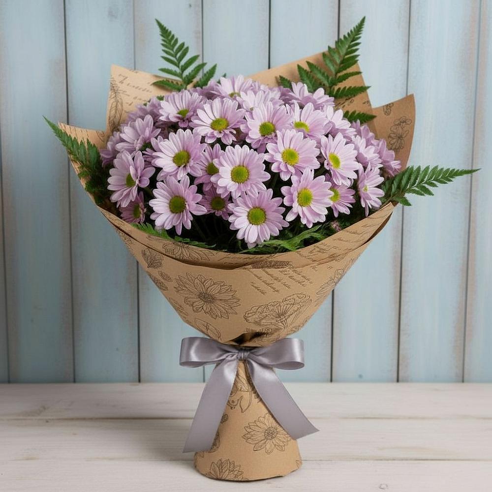 Букет цветов из: Хризантемы в Пудоже