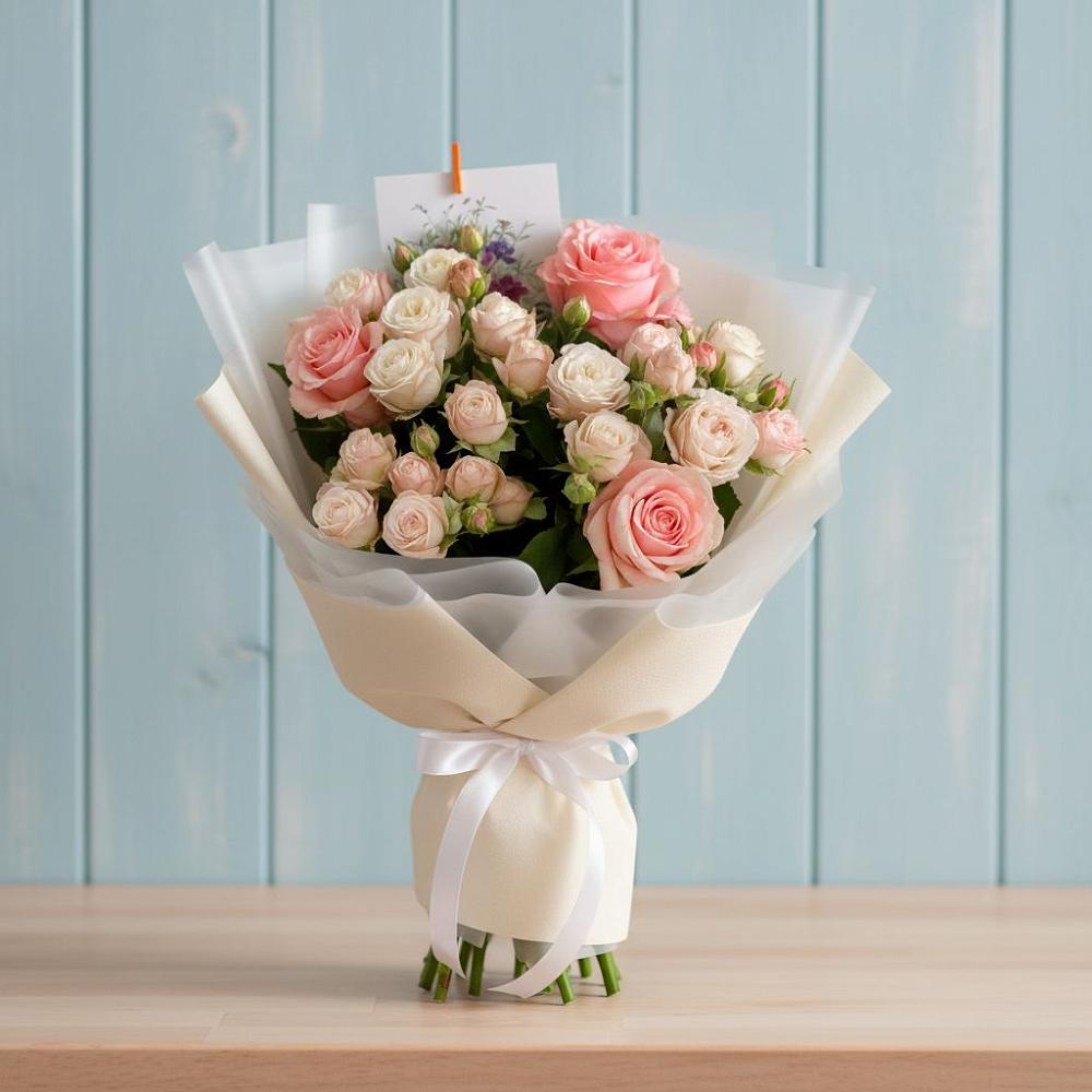 Букет цветов из: Розы в Пудоже