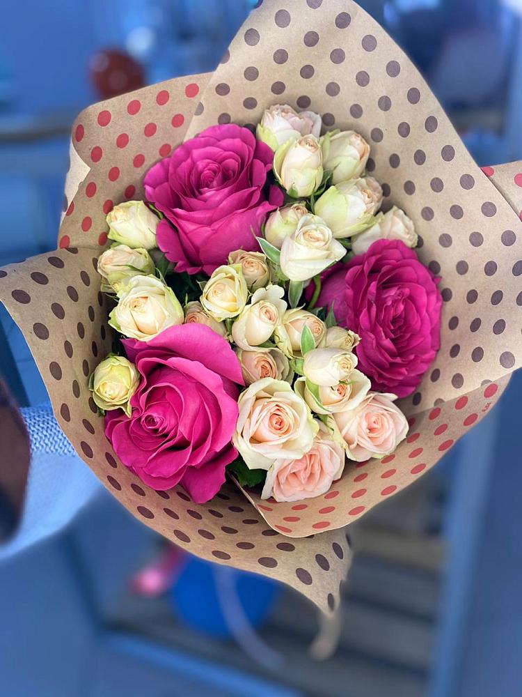 Букет цветов из: Розы в Пудоже