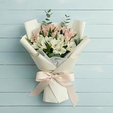 Букет цветов из:  Альстромерии в Пудоже