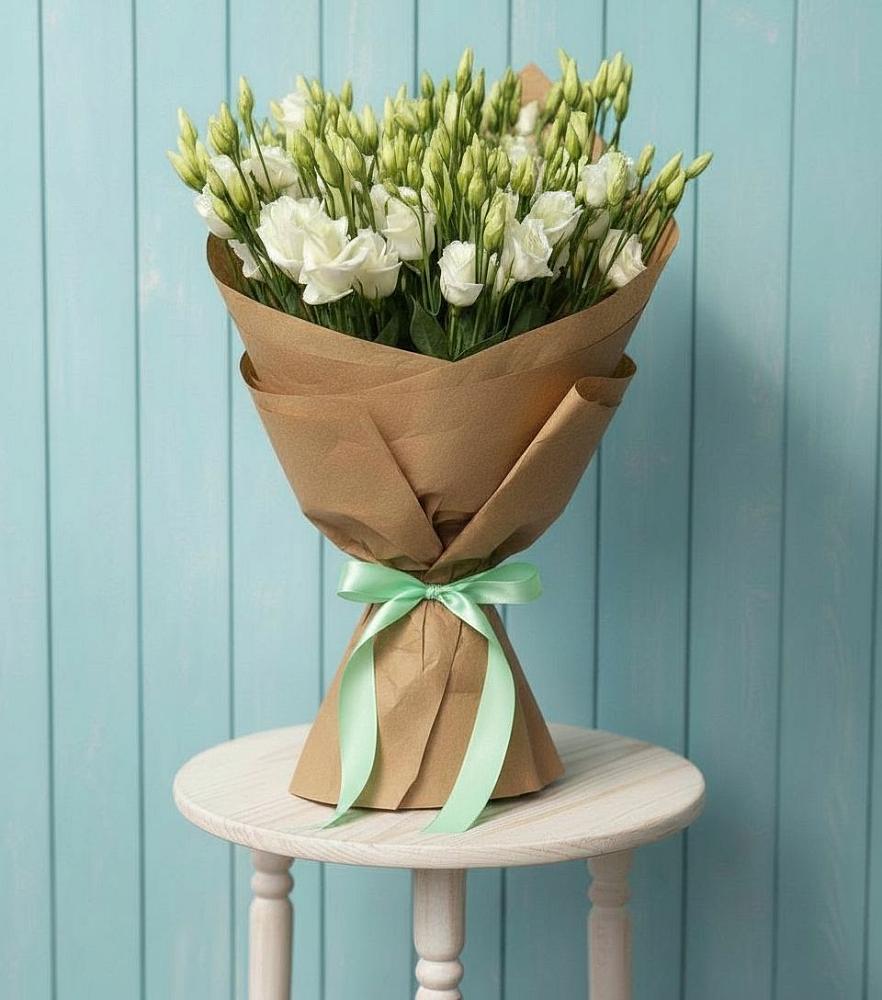 Букет цветов из: Лизиантусы в Пудоже