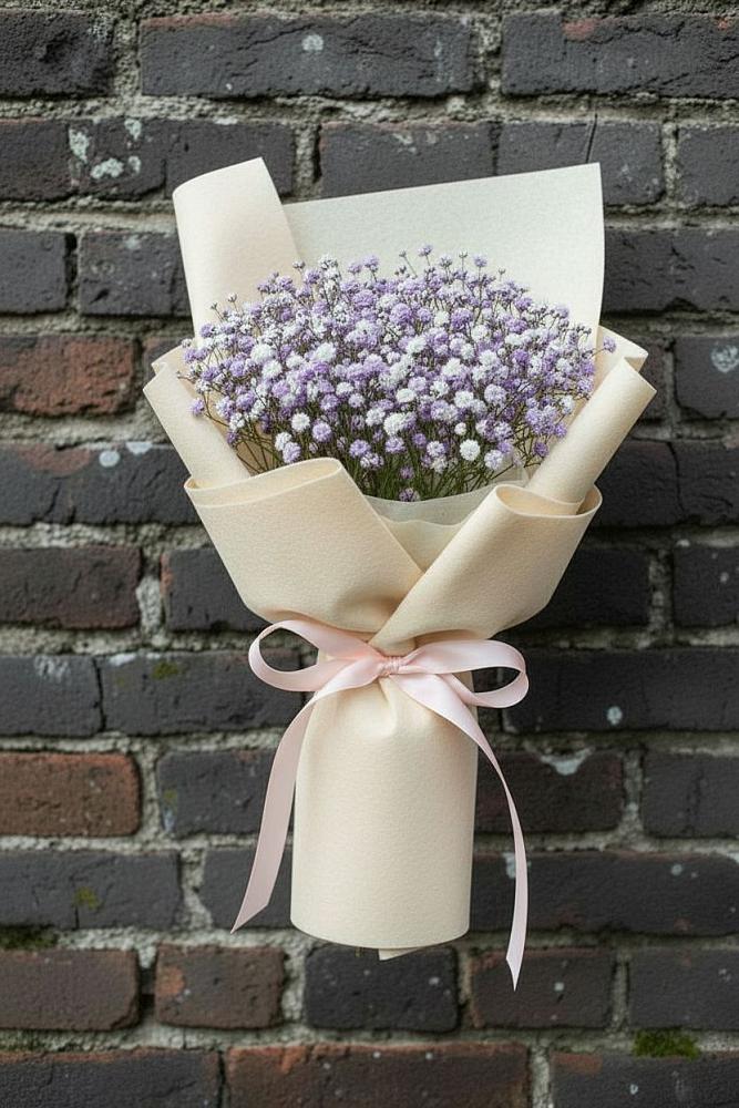 Букет цветов из: Гипсофила в Пудоже