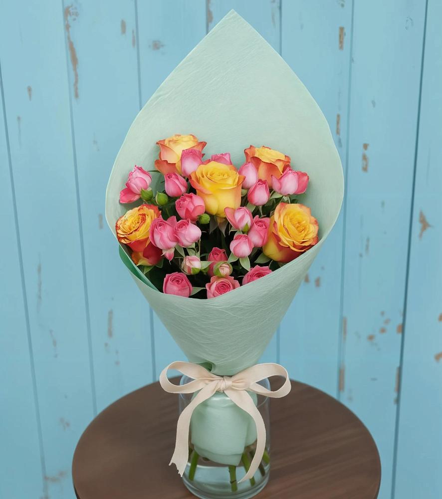 Букет цветов из: Розы в Пудоже