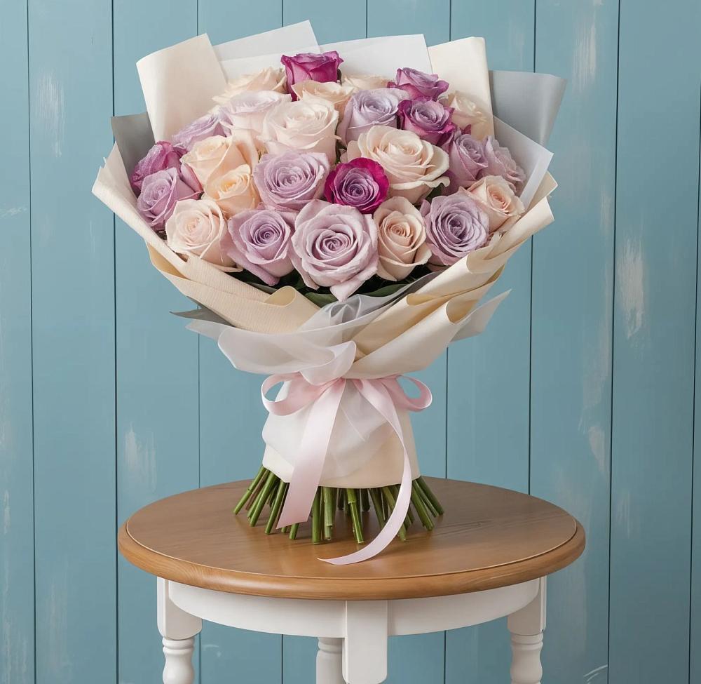 Букет цветов из: Розы в Пудоже