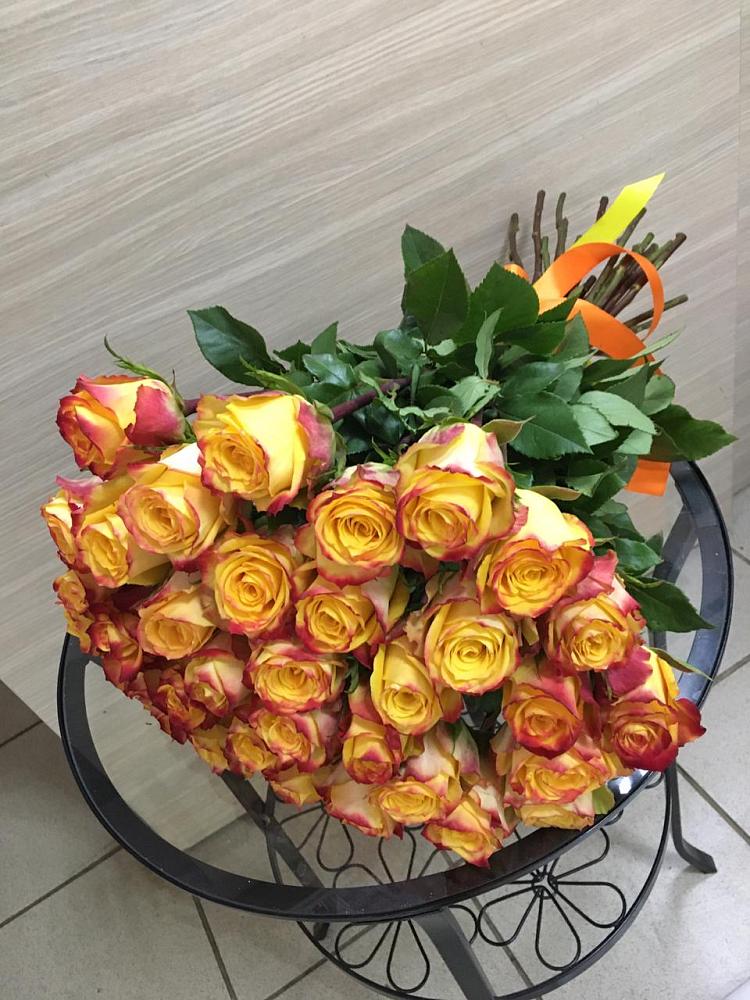 Букет Желтые розы в Пудоже