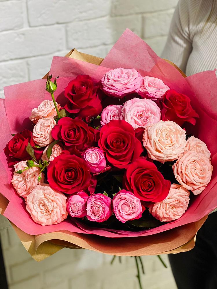 Букет цветов из: Розы в Пудоже