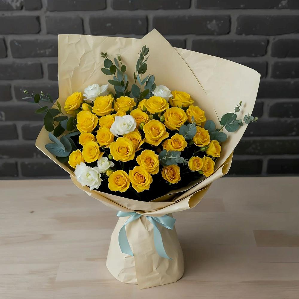 Букет цветов из: Розы в Пудоже