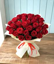 Букет 29 Красных роз в Пудоже