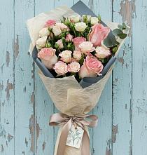 Букет цветов из:  Розы #REPLACE_PRED# Пудоже