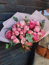 Букет цветов из:  Розы #REPLACE_PRED# Пудоже