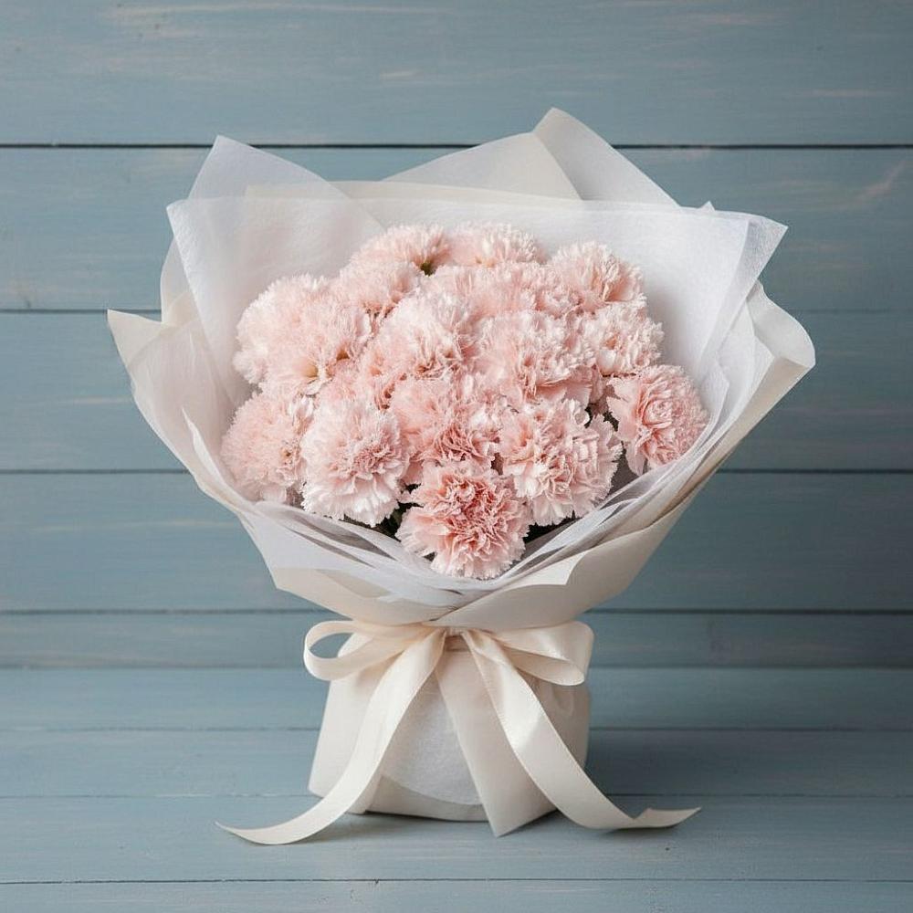 Букет цветов из: Гвоздики в Пудоже