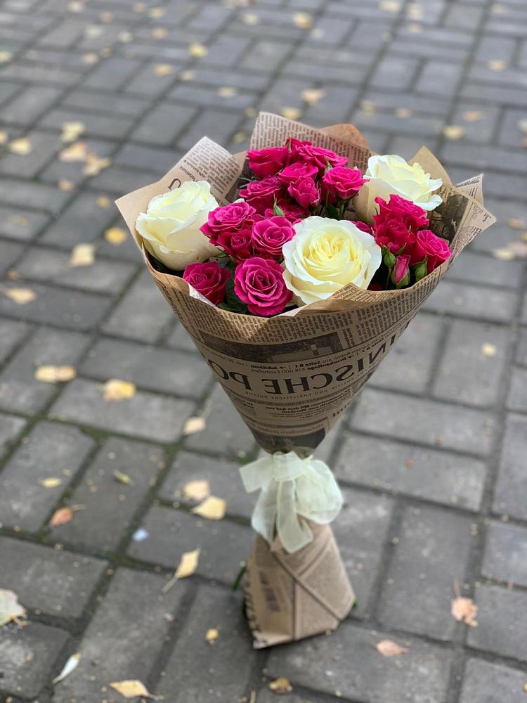 Букет цветов из: Розы в Пудоже