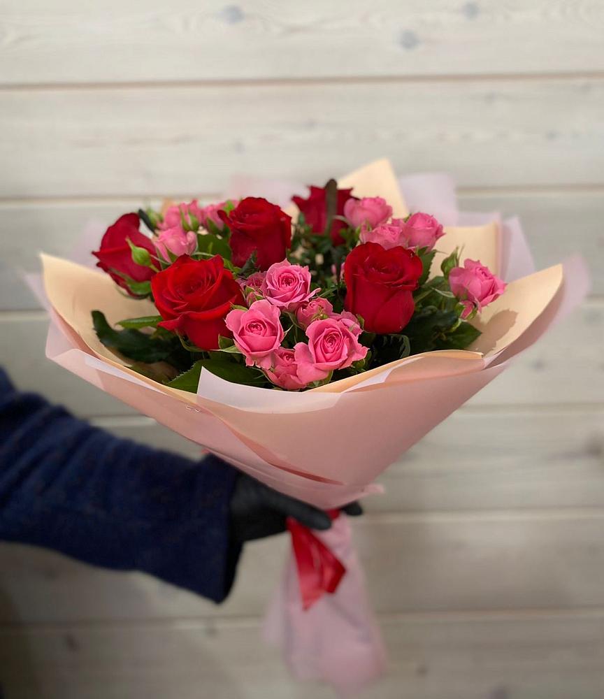 Букет цветов из: Розы в Пудоже